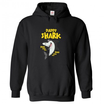 Daddy Shark Do Do Unisex Classic Kids and Adults Pullover Hoodie For Kids Rhyme Fans